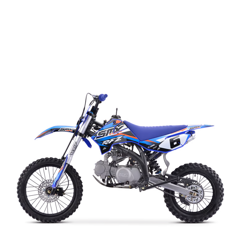 Dirt bike smx rfz enduro 125cc Bleu