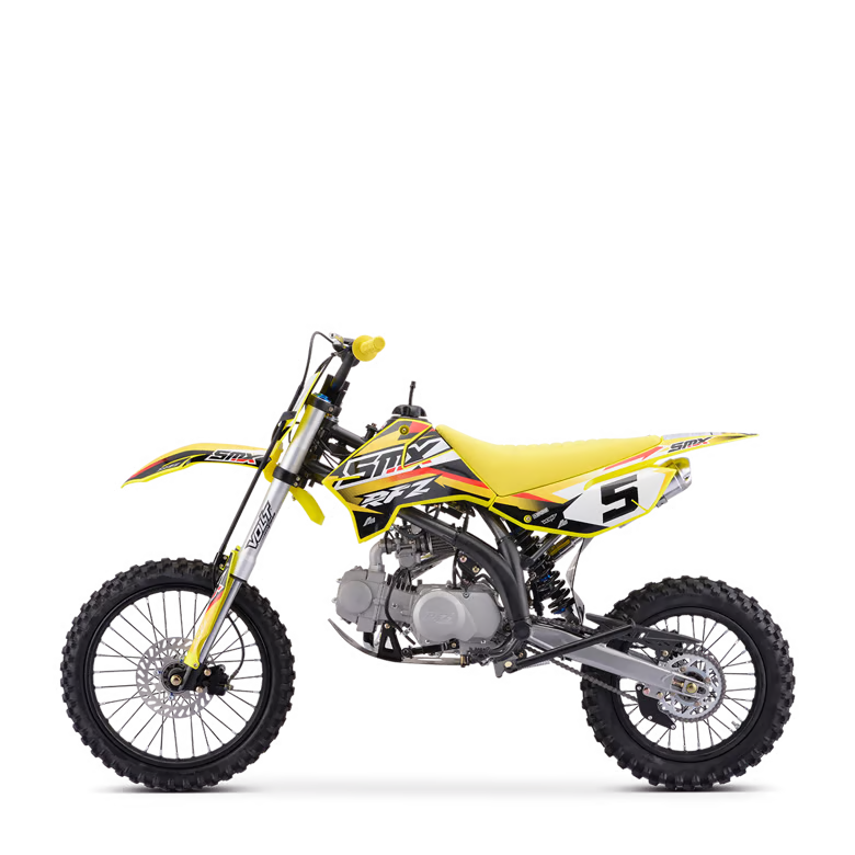 Dirt bike smx rfz enduro 125cc Jaune