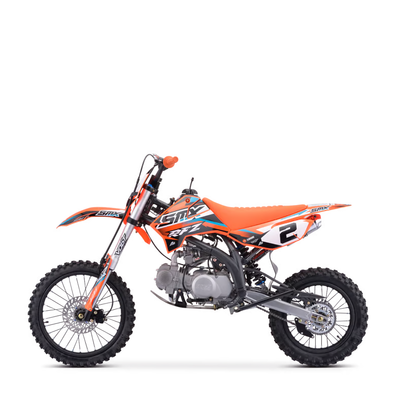 Dirt bike smx rfz enduro 125cc Orange