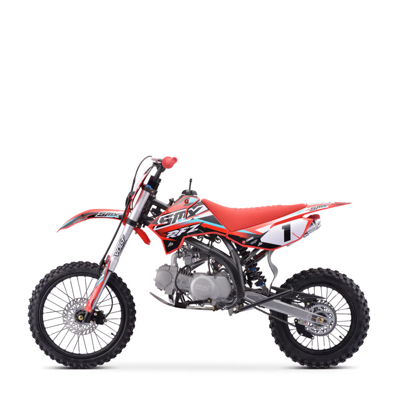 Dirt bike smx rfz enduro 125cc Rouge