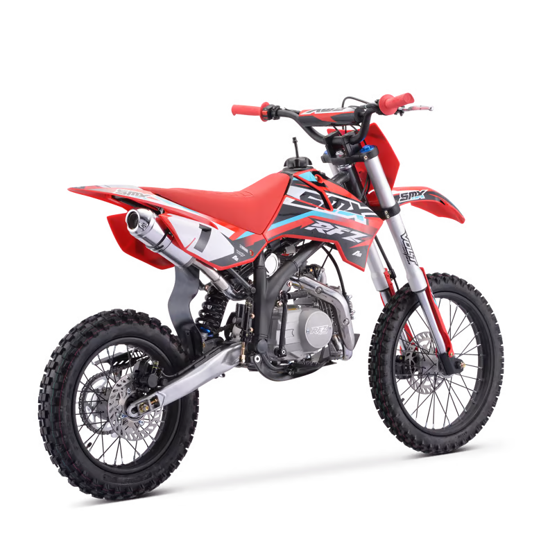Dirt bike smx rfz enduro 125cc Rouge