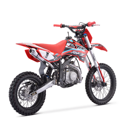 Dirt bike smx rfz enduro 125cc Rouge