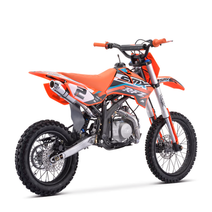 Dirt bike smx rfz enduro 125cc Orange