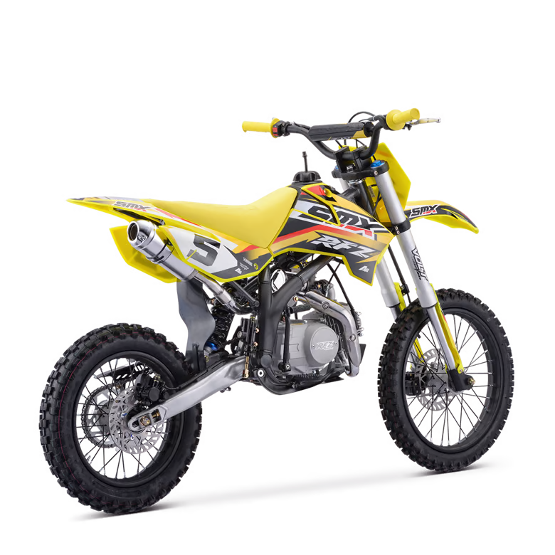Dirt bike smx rfz enduro 125cc Jaune