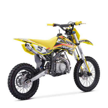 Dirt bike smx rfz enduro 125cc Jaune