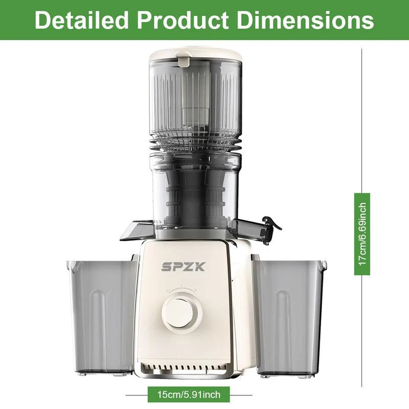 Extracteur de Jus à Presse Froide 300W