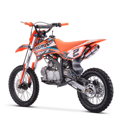 Dirt bike smx rfz enduro 125cc Orange