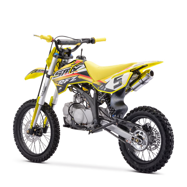 Dirt bike smx rfz enduro 125cc Jaune