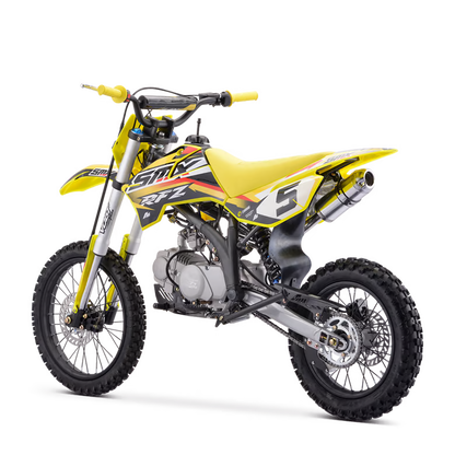 Dirt bike smx rfz enduro 125cc Jaune
