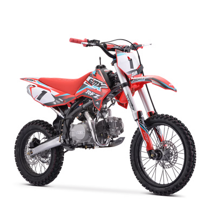 Dirt bike smx rfz enduro 125cc Rouge