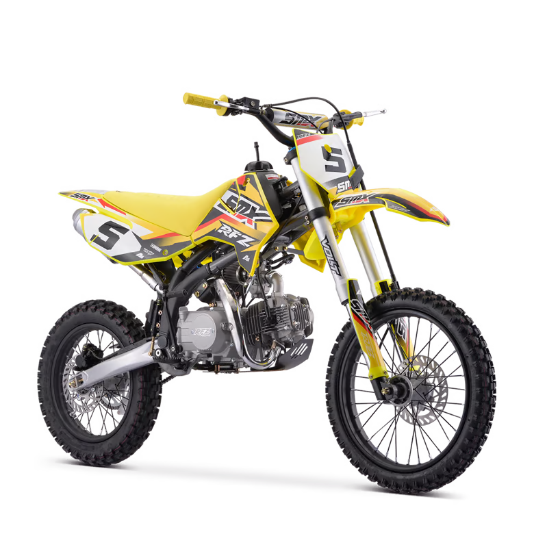Dirt bike smx rfz enduro 125cc Jaune