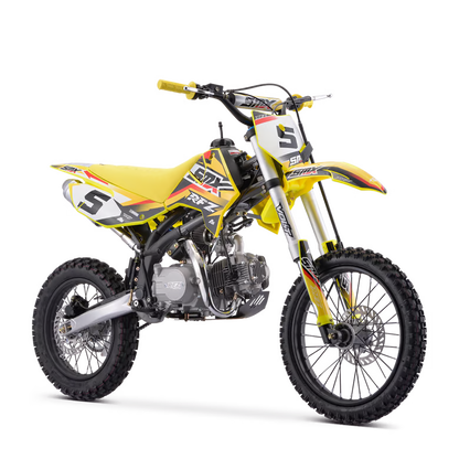 Dirt bike smx rfz enduro 125cc Jaune