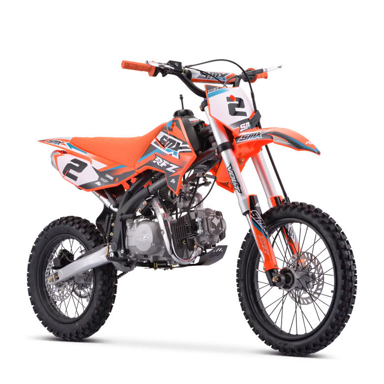 Dirt bike smx rfz enduro 125cc Orange