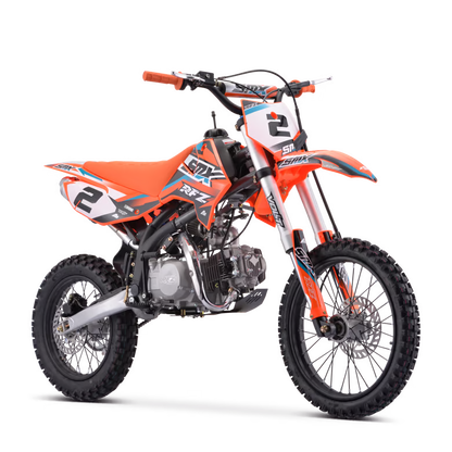 Dirt bike smx rfz enduro 125cc Orange