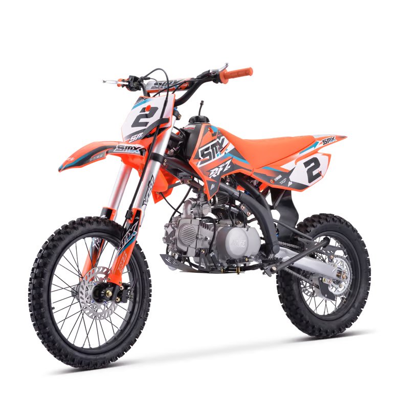 Dirt bike smx rfz enduro 125cc Orange