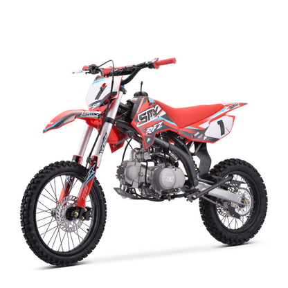 Dirt bike smx rfz enduro 125cc Rouge