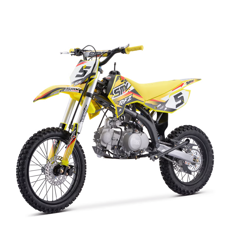 Dirt bike smx rfz enduro 125cc Jaune