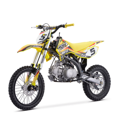 Dirt bike smx rfz enduro 125cc Jaune