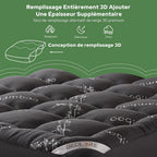 Surmatelas 2 Personne en Viscose de Bambou