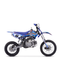 Dirt bike smx rfz enduro 125cc Bleu