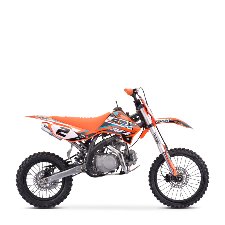 Dirt bike smx rfz enduro 125cc Orange