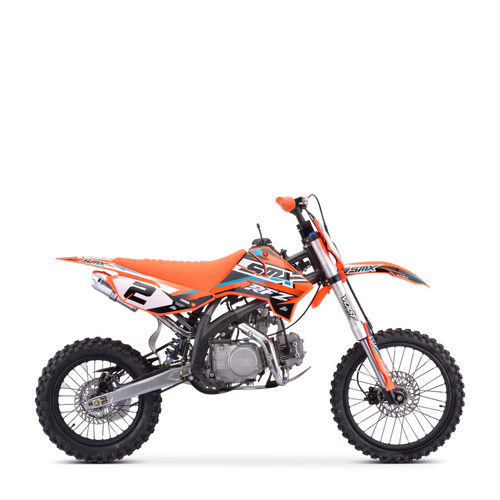 Dirt bike smx rfz enduro 125cc Orange