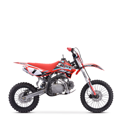 Dirt bike smx rfz enduro 125cc Rouge